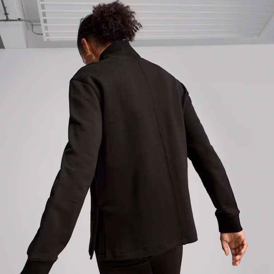 プーマ（PUMA）（レディース）ハー ハイネック クルースウェット 684207 01 BLK
