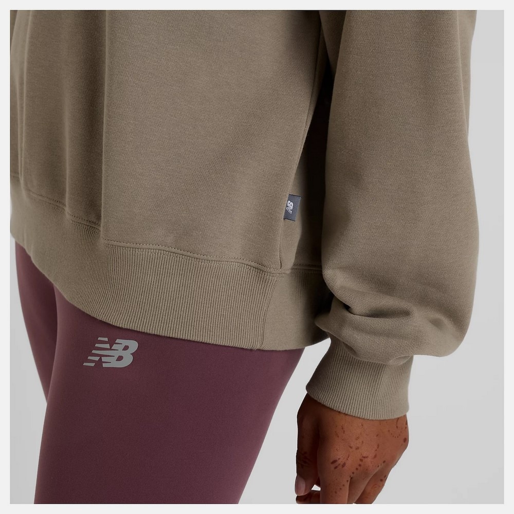 ニューバランス（new balance）（レディース）フラワーシューズ クルーネックスウェット WT51913DOK