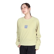 (レディース)ショート クルーネック スウェットシャツ 155251012004-LT YELLOW