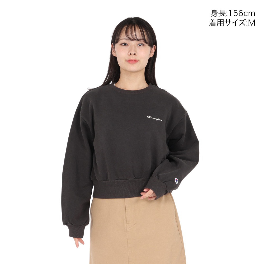 チャンピオン-ヘリテイジ（CHAMPION-HERITAGE）（レディース）リラックス CVC クルーネックスウェットシャツ CW-B002 055