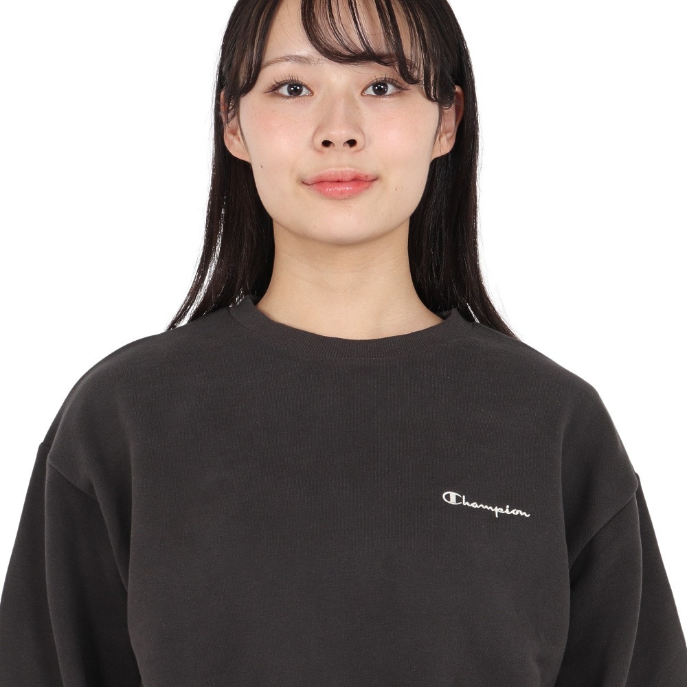 チャンピオン-ヘリテイジ（CHAMPION-HERITAGE）（レディース）リラックス CVC クルーネックスウェットシャツ CW-B002 055