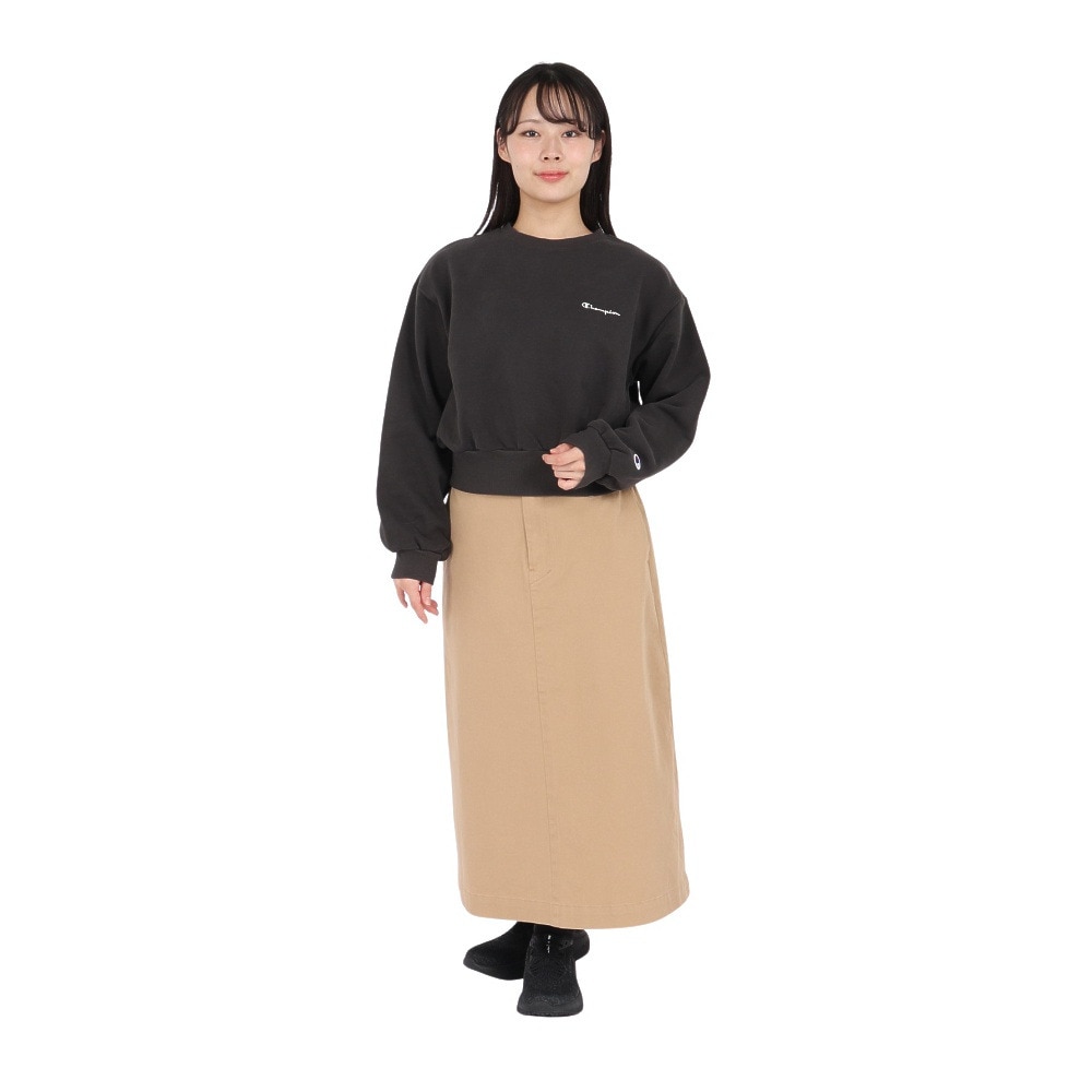 チャンピオン-ヘリテイジ（CHAMPION-HERITAGE）（レディース）リラックス CVC クルーネックスウェットシャツ CW-B002 055