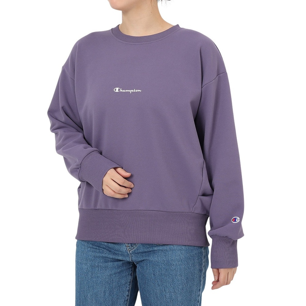 チャンピオン（CHAMPION）（レディース）テックウィーブ テリークルースウェットシャツ CW-CS001 225