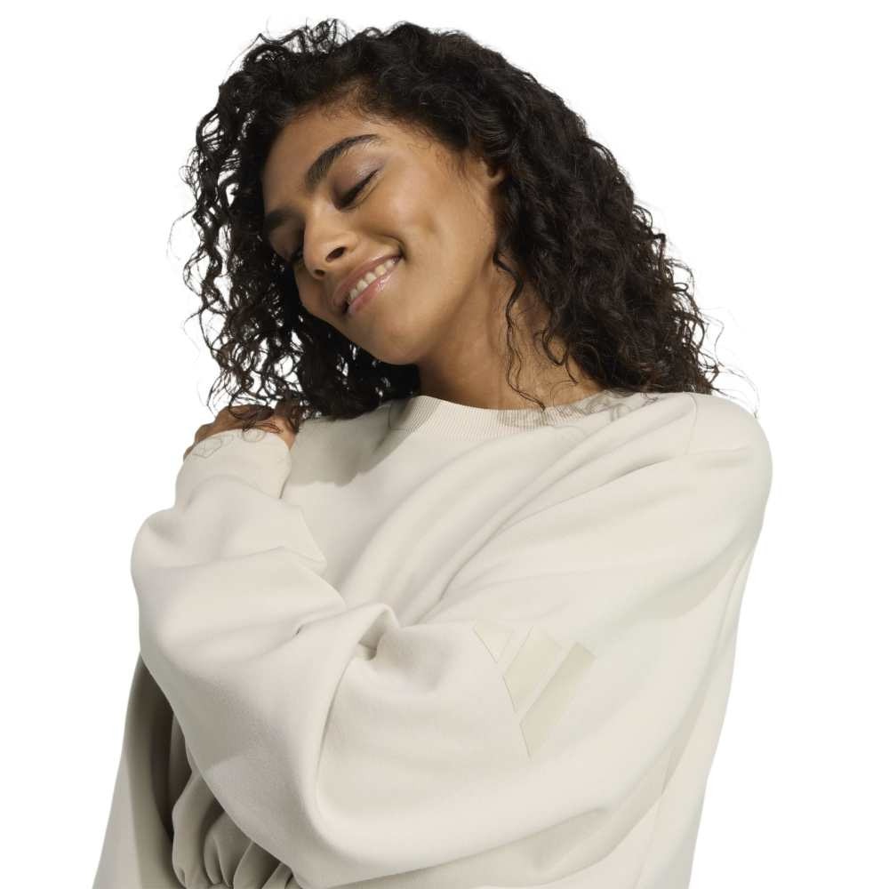 アディダス(adidas)ソフト ラックス ルーズ クルー スウェットシャツ KLI03-JV9894(Lady’s) アディダス（adidas）（レディース）ソフト ラックス ルーズ クルー