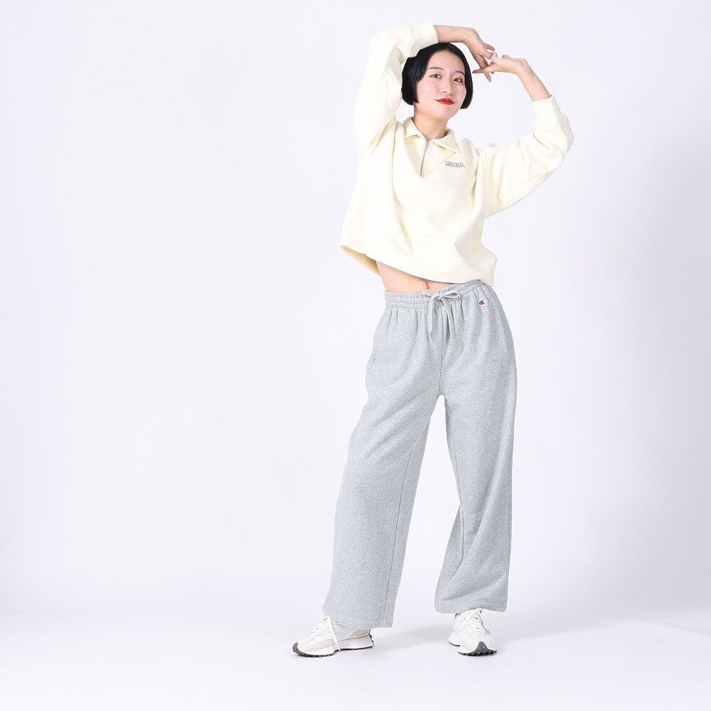 チャンピオン-ヘリテイジ（CHAMPION-HERITAGE）（レディース）ハーフジップスウェットシャツ 23FW CW-Y012 020