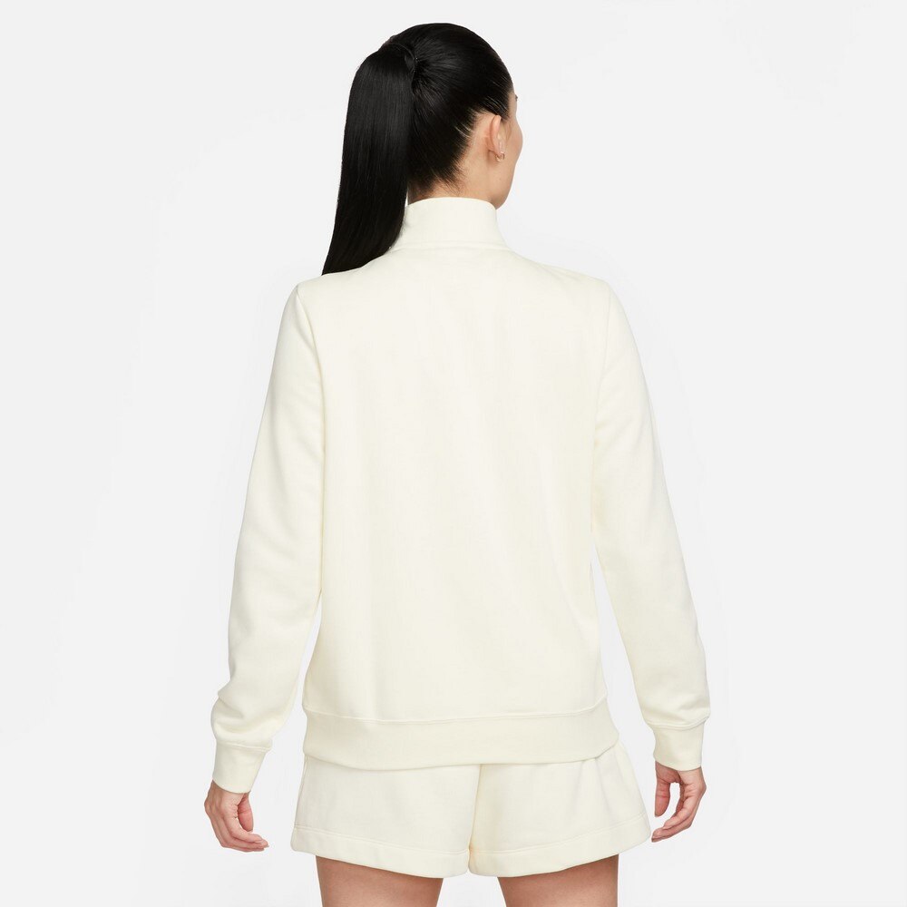 ナイキ（NIKE）（レディース）スポーツウェア クラブ フリース 1/2ジップ スウェットシャツ DQ5839-113