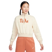 ナイキ(NIKE)(レディース)オーバーサイズド 1/2ジップ クロップ フリース スウェットシャツ FQ7980-252