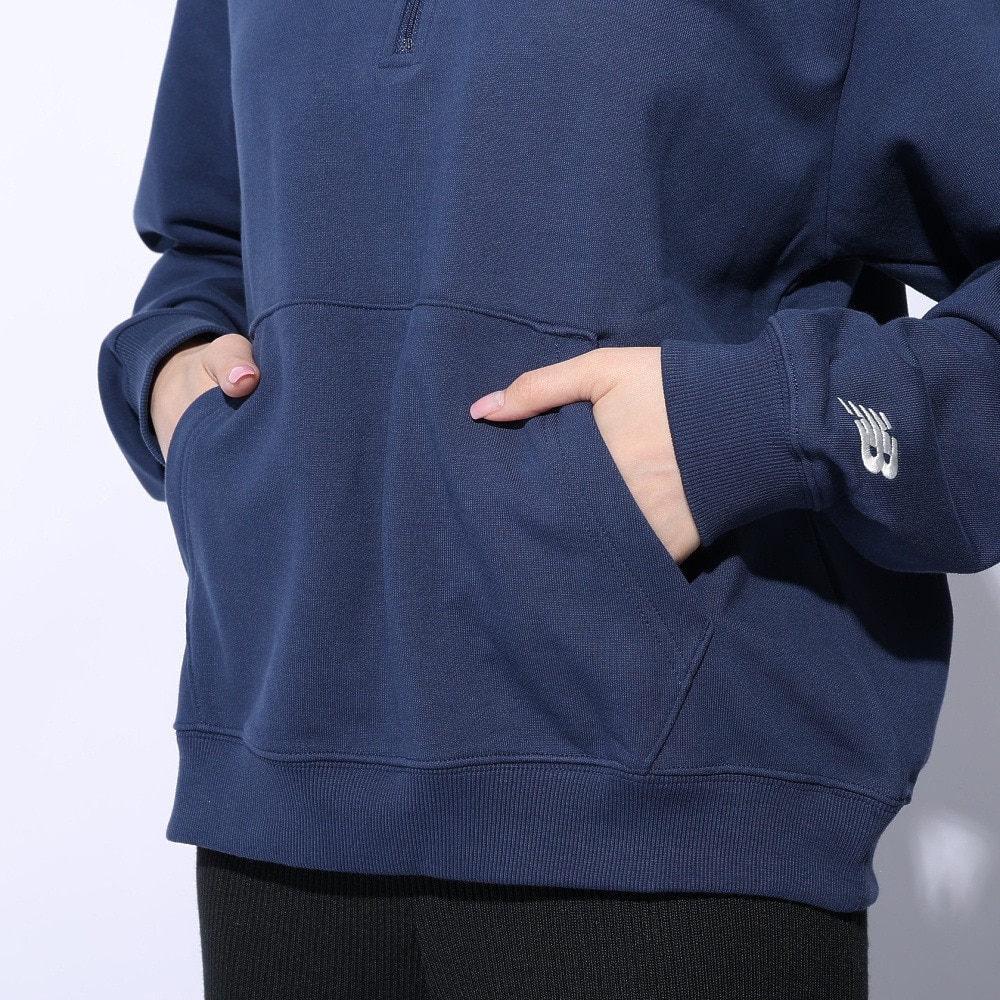 ニューバランス（new balance）（レディース）ハーフジップスウェット WT41538NNY