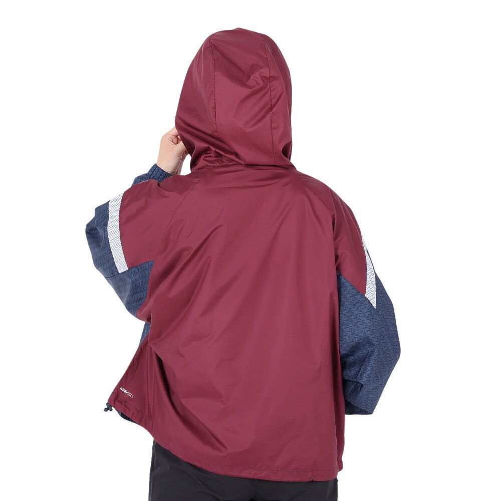 プーマ（PUMA）（レディース）パーカー MOTION ハーフジップ AOP フーディ 677700 22 NVY