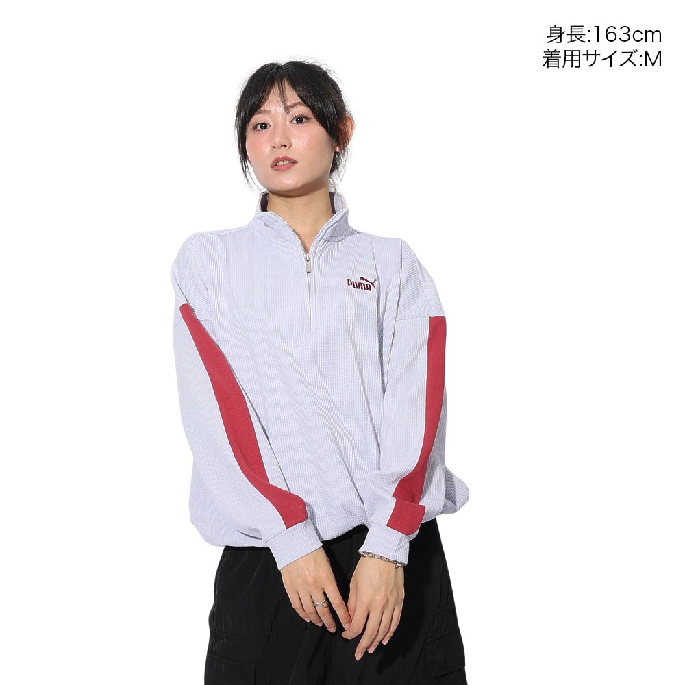 プーマ（PUMA）（レディース）CORE HERITAGE ワッフル トラック ジャケット 686883 47 LVD
