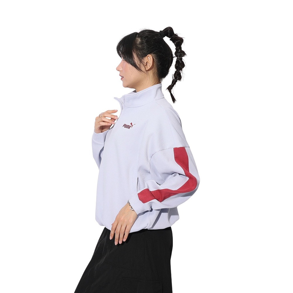 プーマ（PUMA）（レディース）CORE HERITAGE ワッフル トラック ジャケット 686883 47 LVD