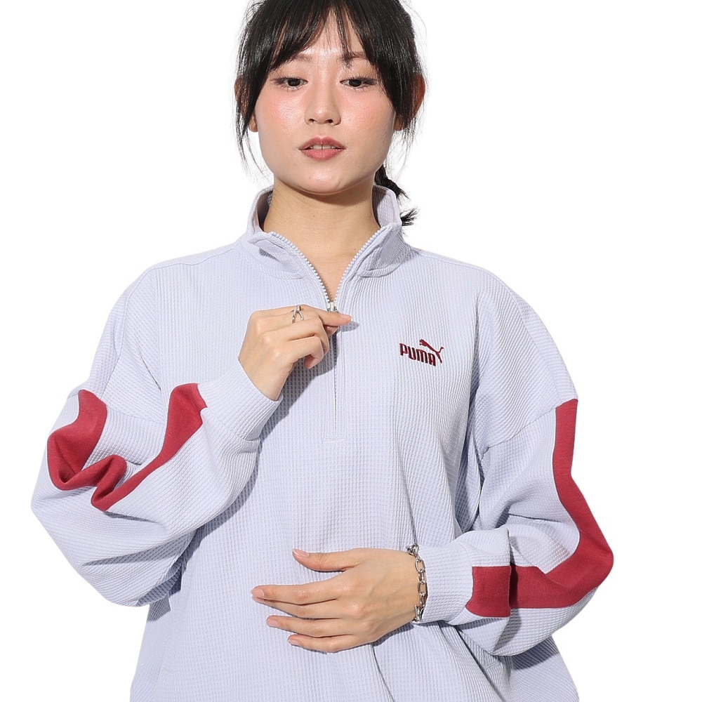 プーマ（PUMA）（レディース）CORE HERITAGE ワッフル トラック ジャケット 686883 47 LVD