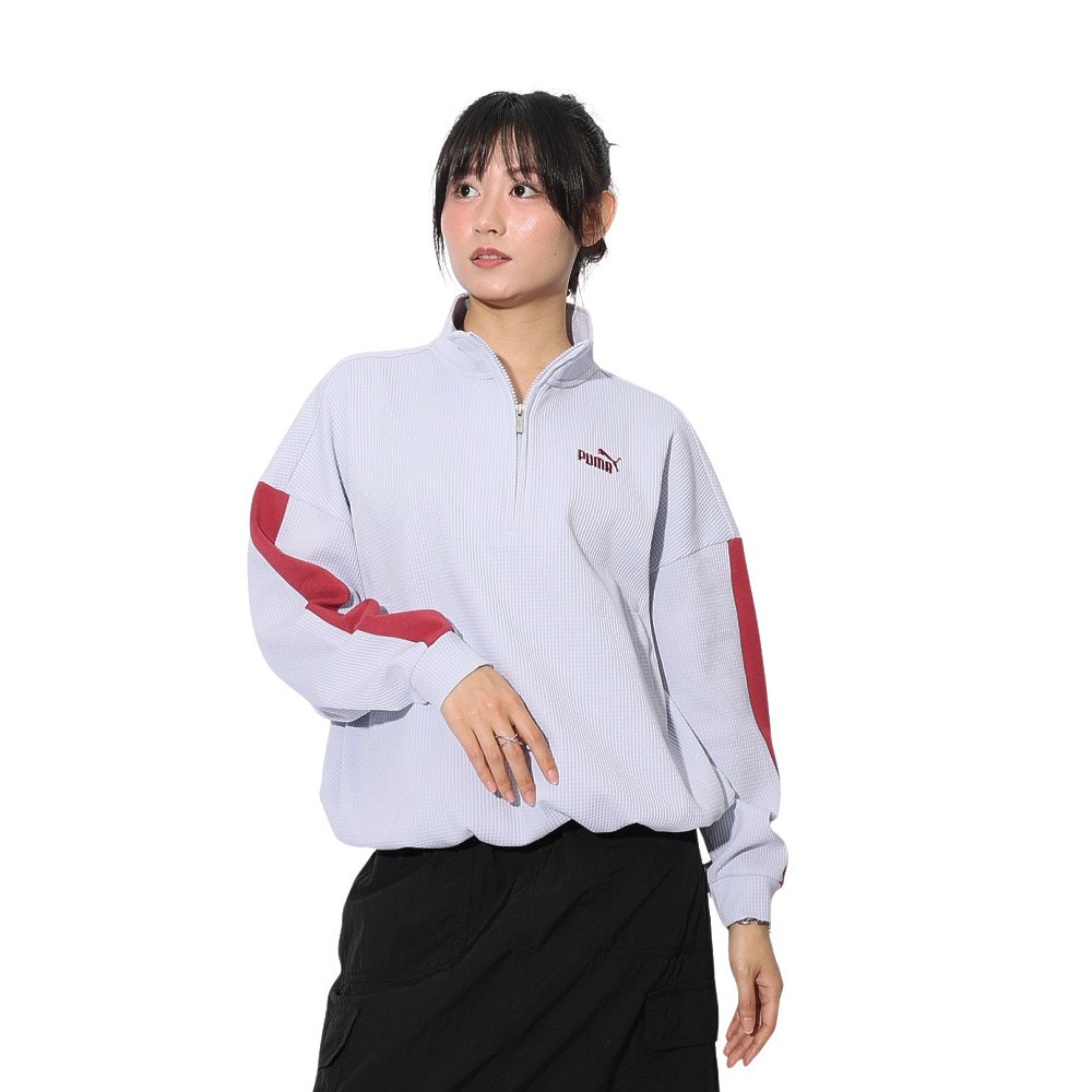 プーマ（PUMA）（レディース）CORE HERITAGE ワッフル トラック ジャケット 686883 47 LVD