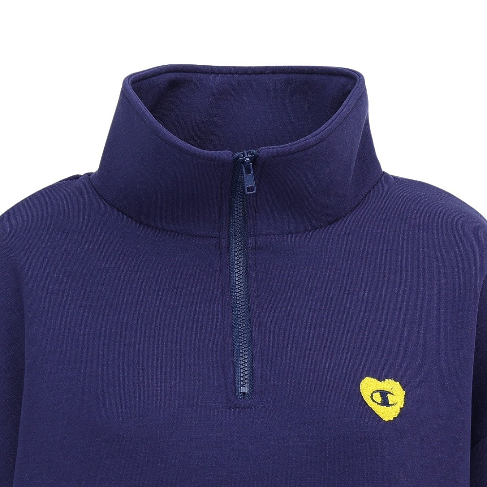 チャンピオン-ヘリテイジ（CHAMPION-HERITAGE）（レディース）WCA PK ハーフジップ スウェットシャツ CW-C009 352
