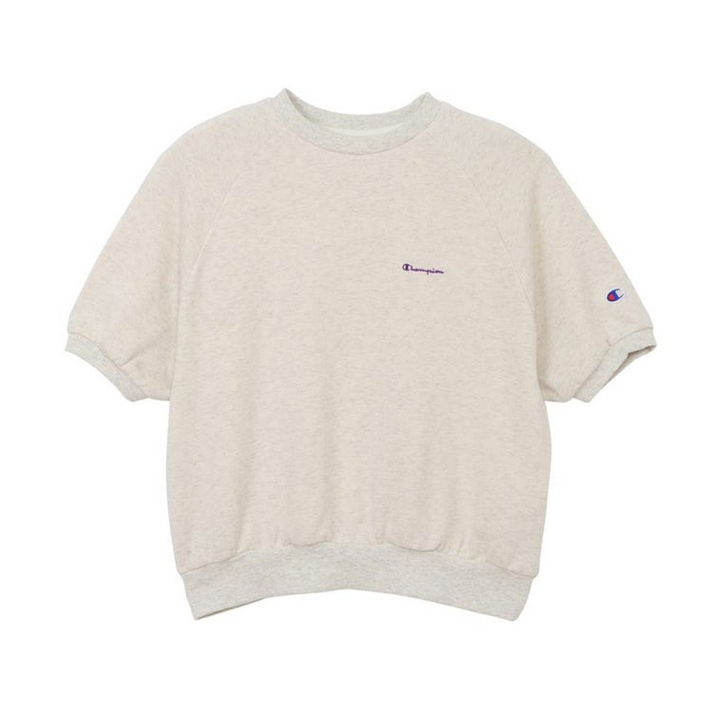 チャンピオン 半袖スウェットシャツ L ベージュ チャンピオン-ヘリテイジ（CHAMPION-HERITAGE）（レディース