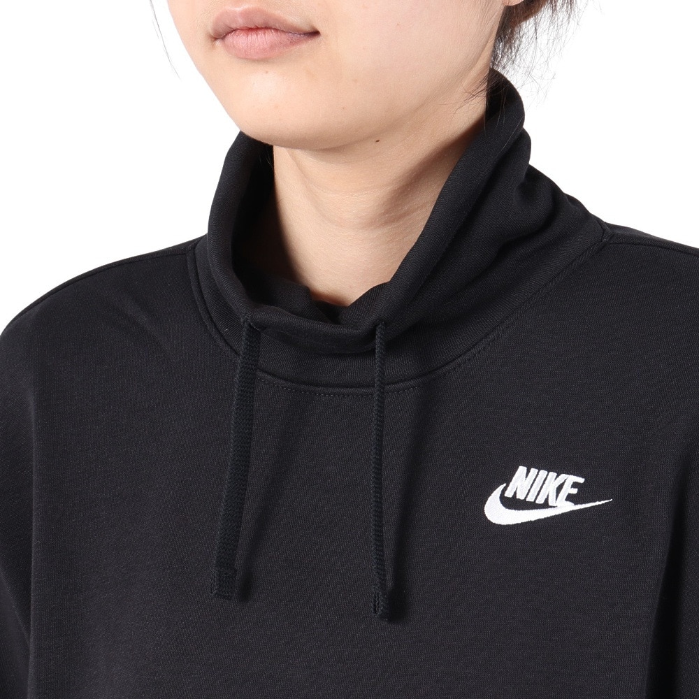 ナイキ（NIKE）（レディース）オーバーサイズド モックネック スウェットシャツ FB8665-010