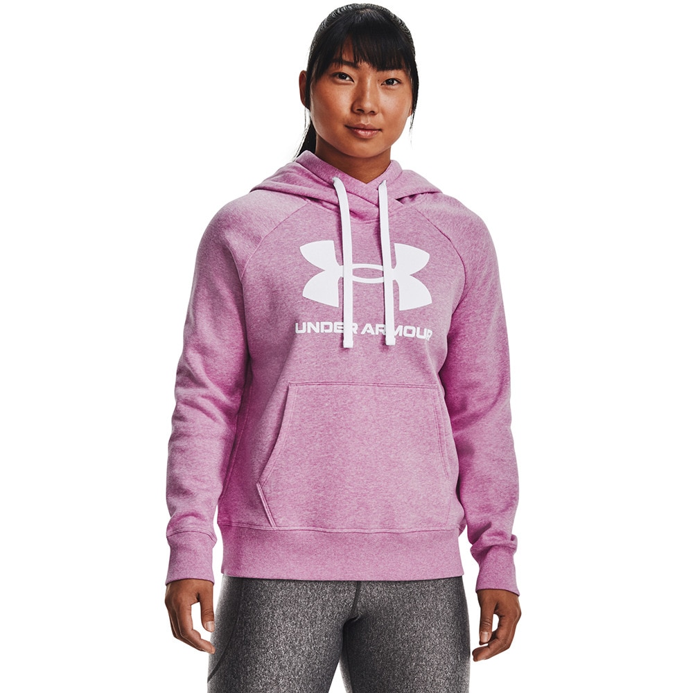 UNDER ARMOUR スウェットパーカー アンダーアーマー 紫 MD