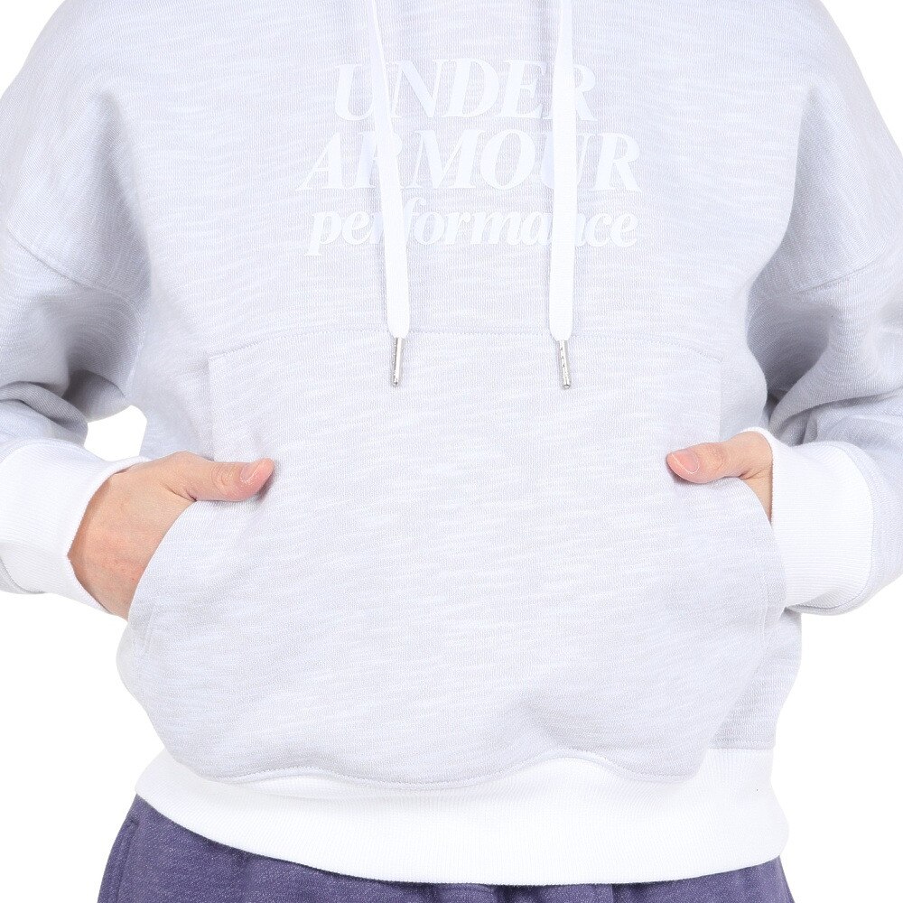 アンダーアーマー（UNDER ARMOUR）（レディース）パーカー レディース  エッセンシャル スクリプト  1374107 100