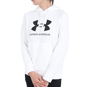 アンダーアーマー（UNDER ARMOUR）（レディース）パーカー レディース ライバルフリース ビッグロゴ フーディー 1379501 100