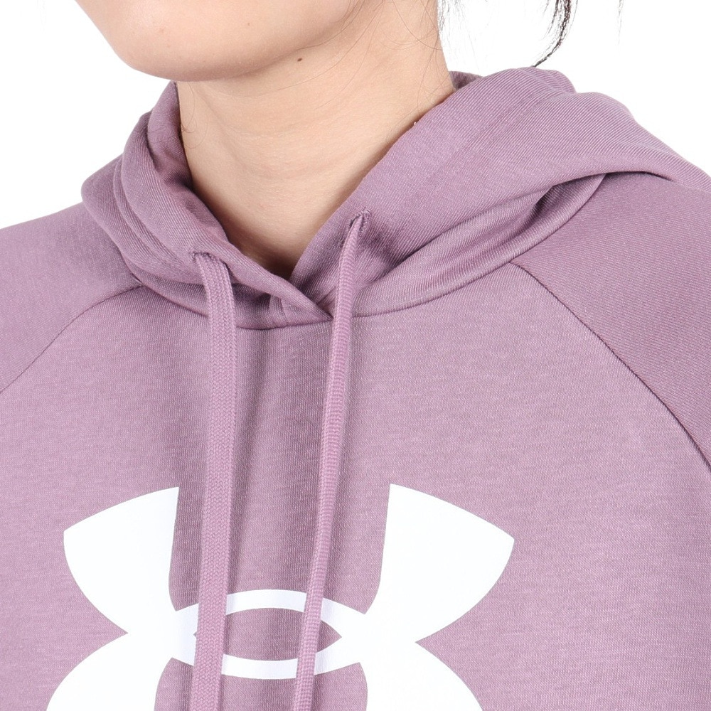 アンダーアーマー（UNDER ARMOUR）（レディース）パーカー レディース ライバルフリース ビッグロゴ フーディー 1379501 500