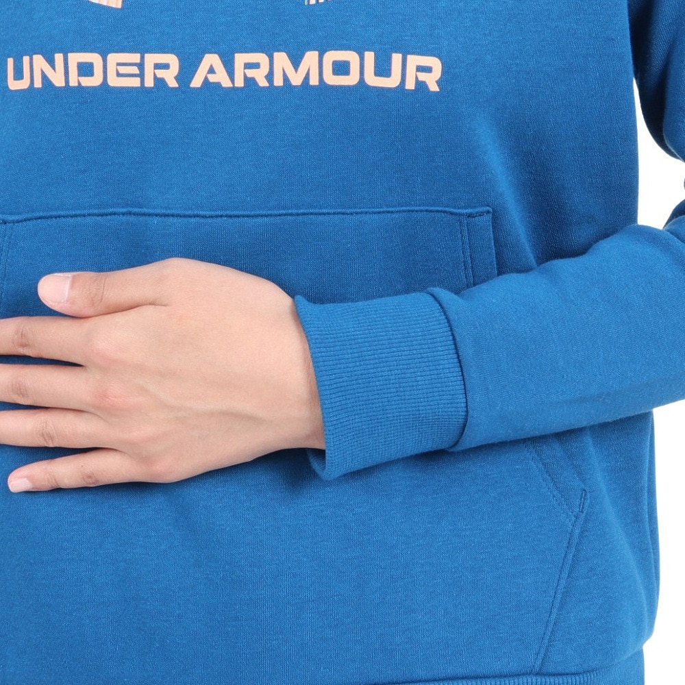 アンダーアーマー（UNDER ARMOUR）（レディース）パーカー レディース ライバルフリース プリント 1381240 426