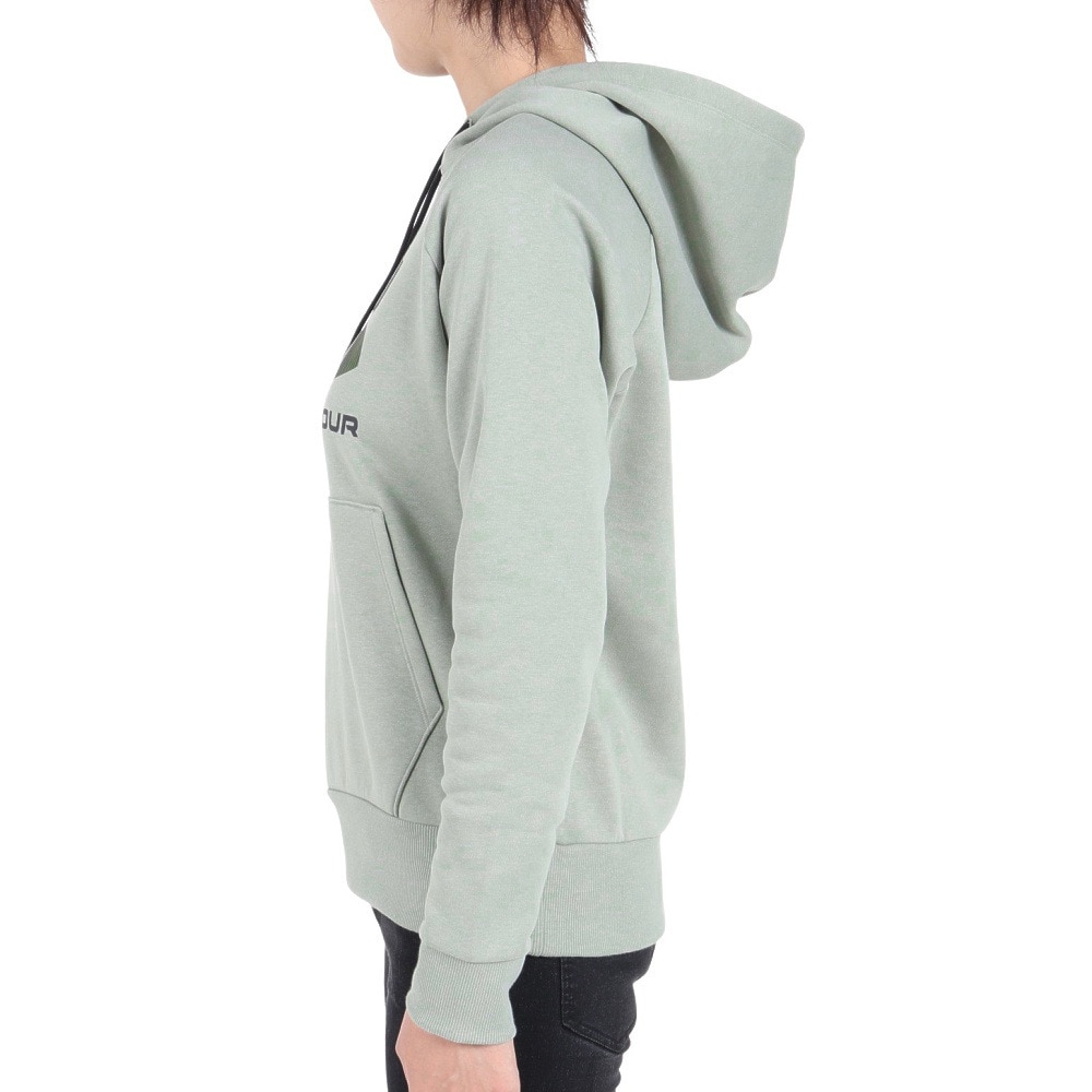 アンダーアーマー（UNDER ARMOUR）（レディース）パーカー レディース ライバルフリース プリント  1381240 504