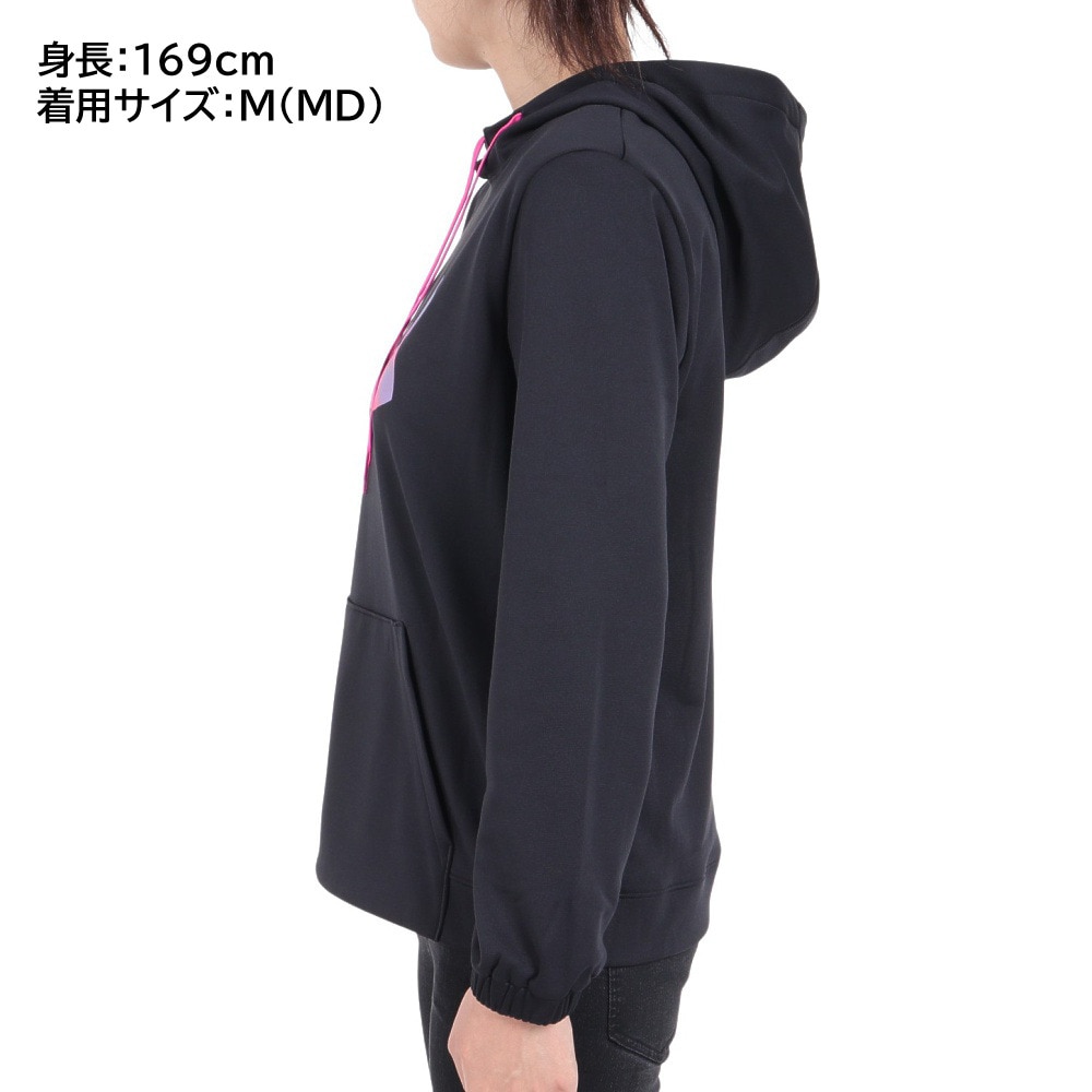 アンダーアーマー（UNDER ARMOUR）（レディース）パーカー レディース アーマーフリース ビッグロゴ  1381242 001