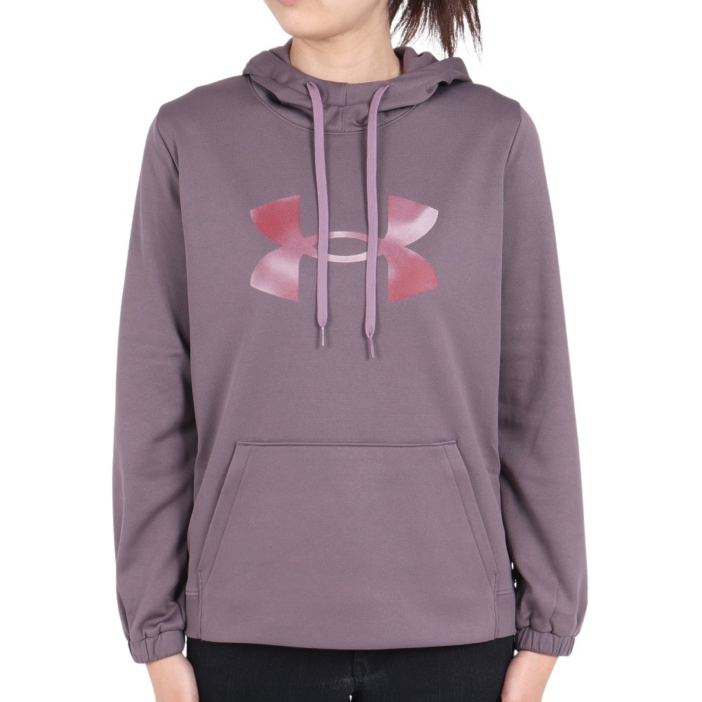 アンダーアーマー（UNDER ARMOUR）（レディース）パーカー レディース アーマーフリース ビッグロゴ  1381242 057