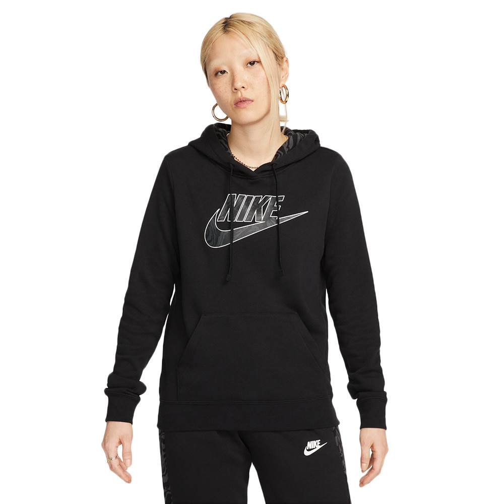 ナイキ（NIKE）（レディース）クラブ フリース グラフィック パーカー DV7945-010