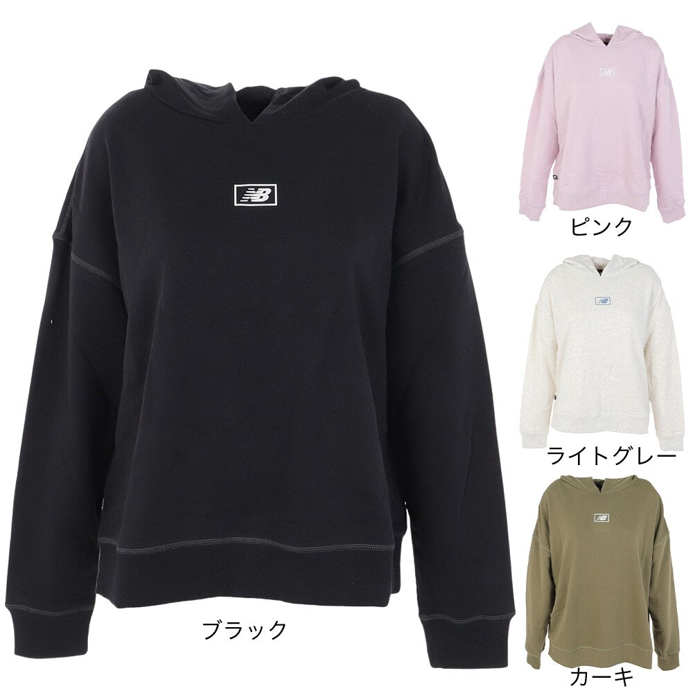 ニューバランス（new balance）（レディース）パーカー レディース Essentials French Terry フーディー WT33512CGN