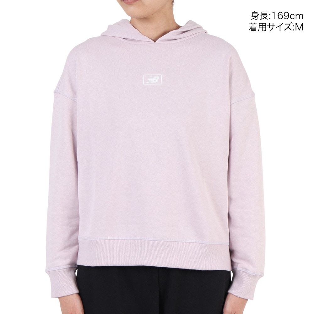 ニューバランス（new balance）（レディース）パーカー レディース Essentials フーディー WT33512DMY