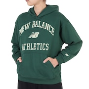 ニューバランス（new balance）（レディース）パーカー レディース Athletics Varsity オーバーサイズWT33550NWG