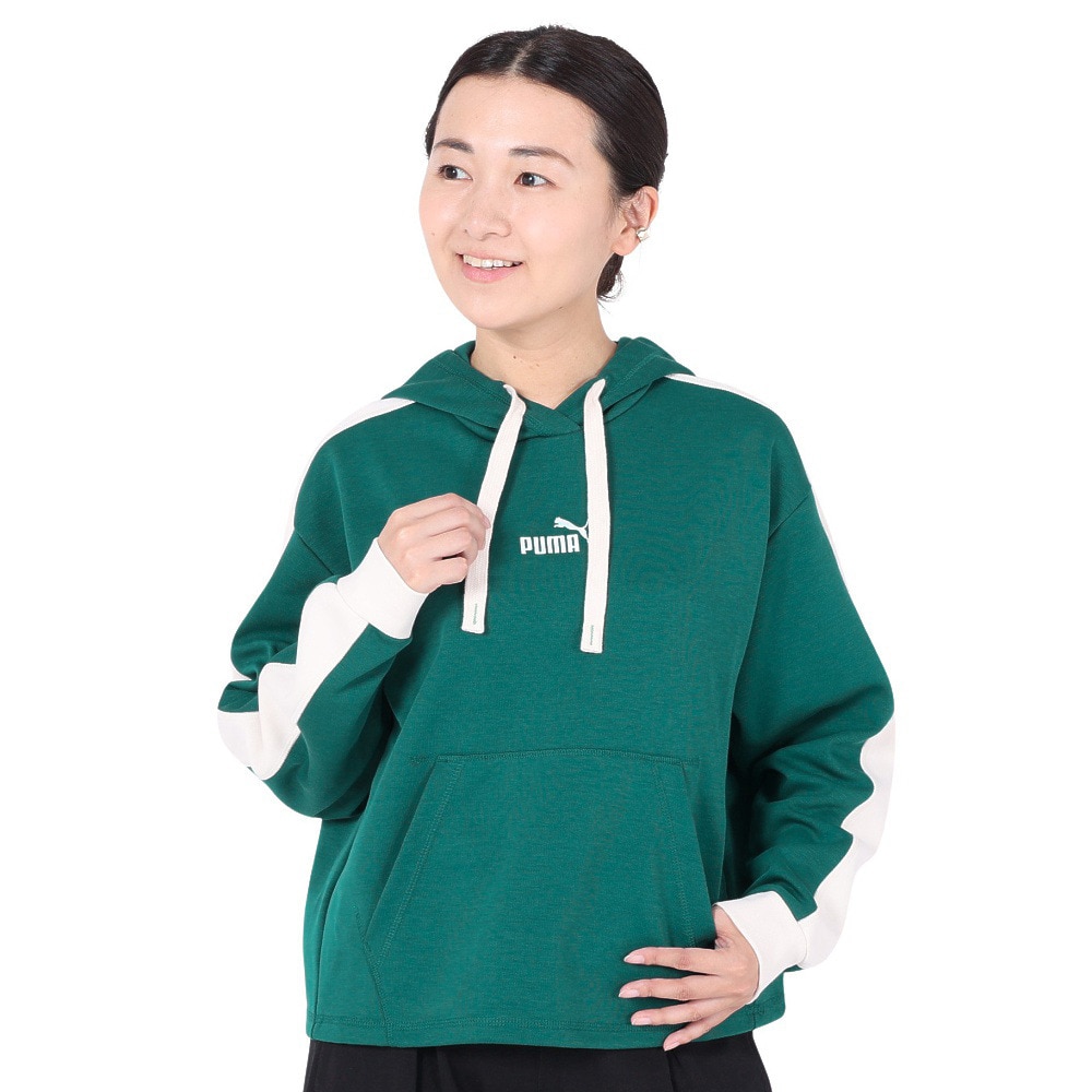 プーマ（PUMA）（レディース）パーカー レディース CORE HERITAGE フーディー 677689 43 DGRN