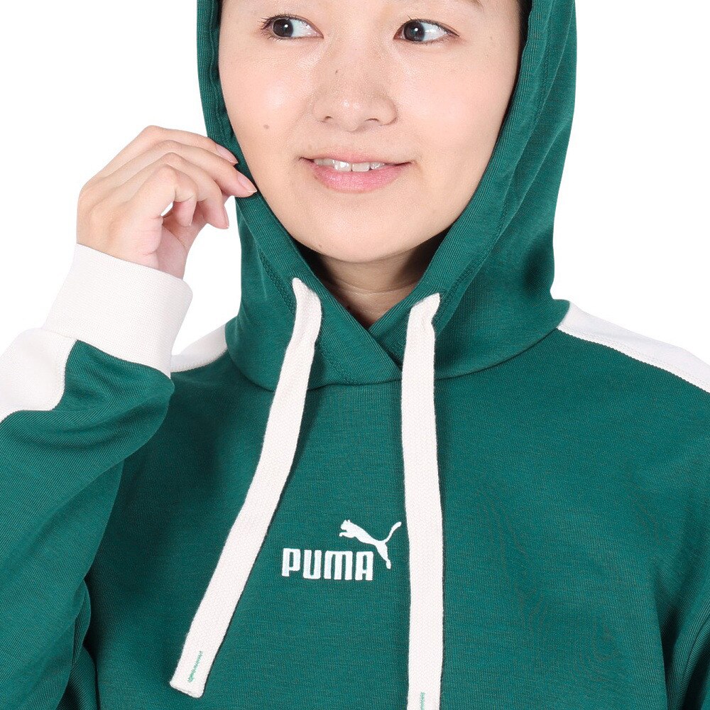 プーマ（PUMA）（レディース）パーカー レディース CORE HERITAGE フーディー 677689 43 DGRN
