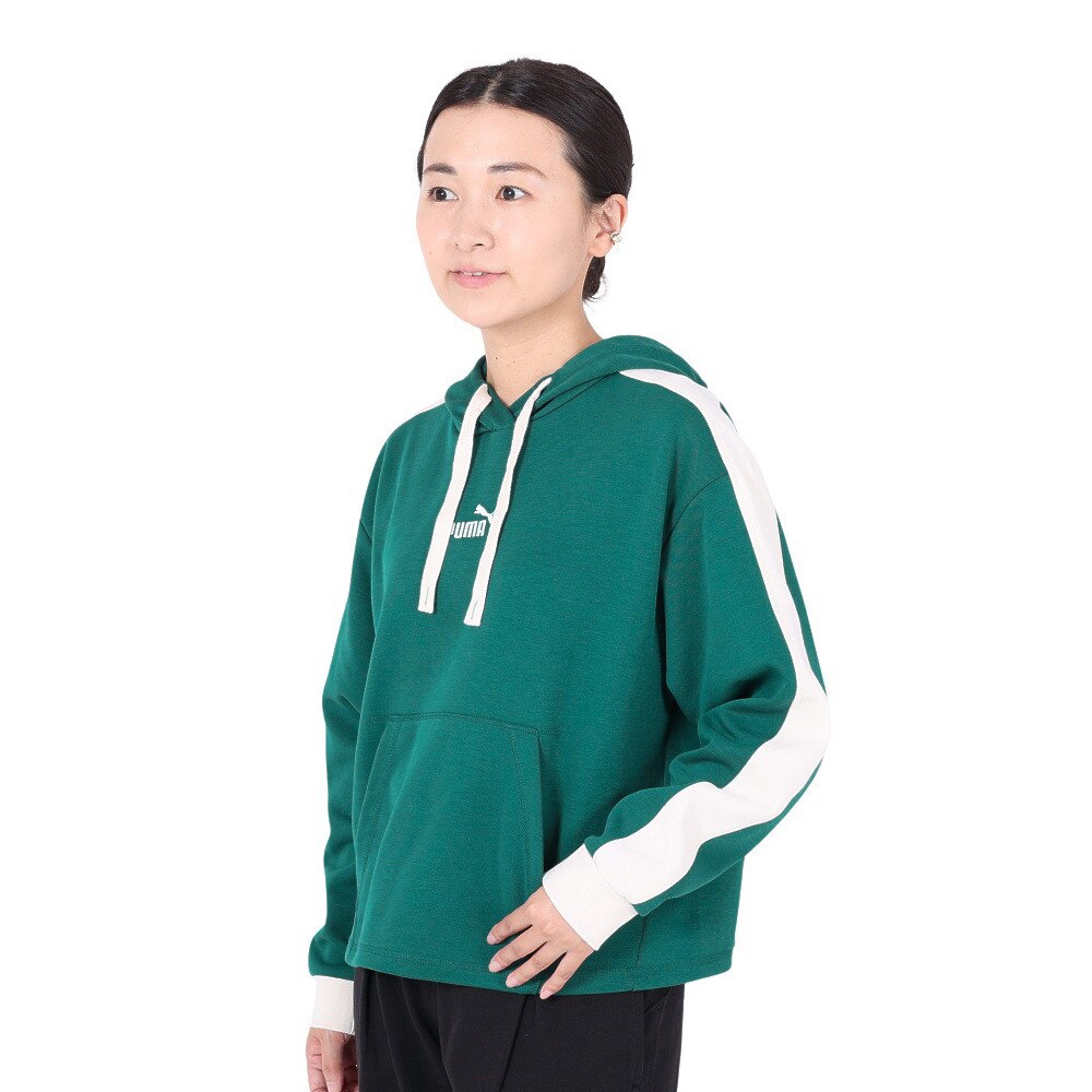 プーマ（PUMA）（レディース）パーカー レディース CORE HERITAGE フーディー 677689 43 DGRN