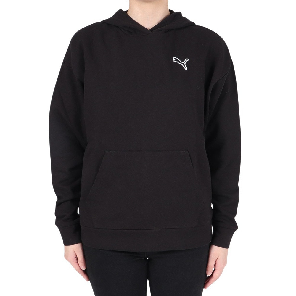 プーマ（PUMA）（レディース）パーカー レディース BETTER ESSENTIALS  TR 678441 01 BLK
