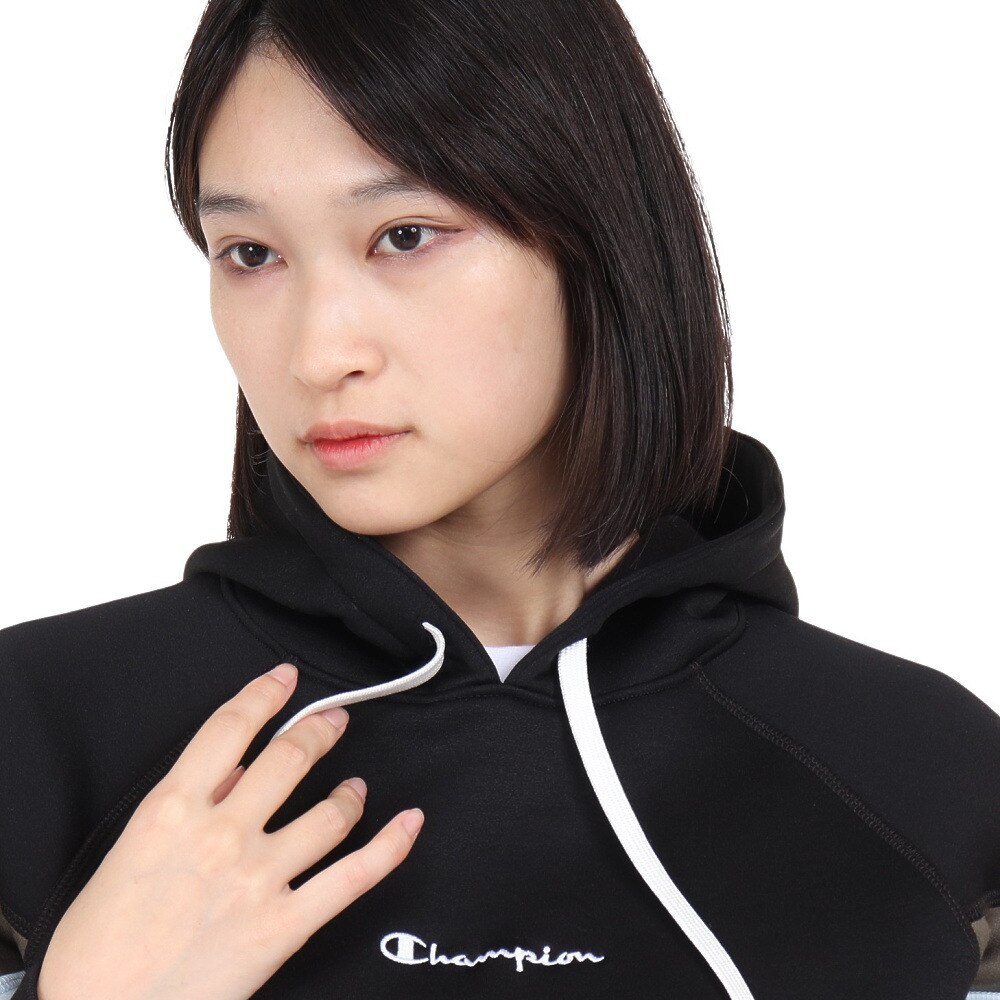 チャンピオン（CHAMPION）（レディース）テックウィーブ テリー ジップフーデッドスウェットシャツ CW-YS106 090