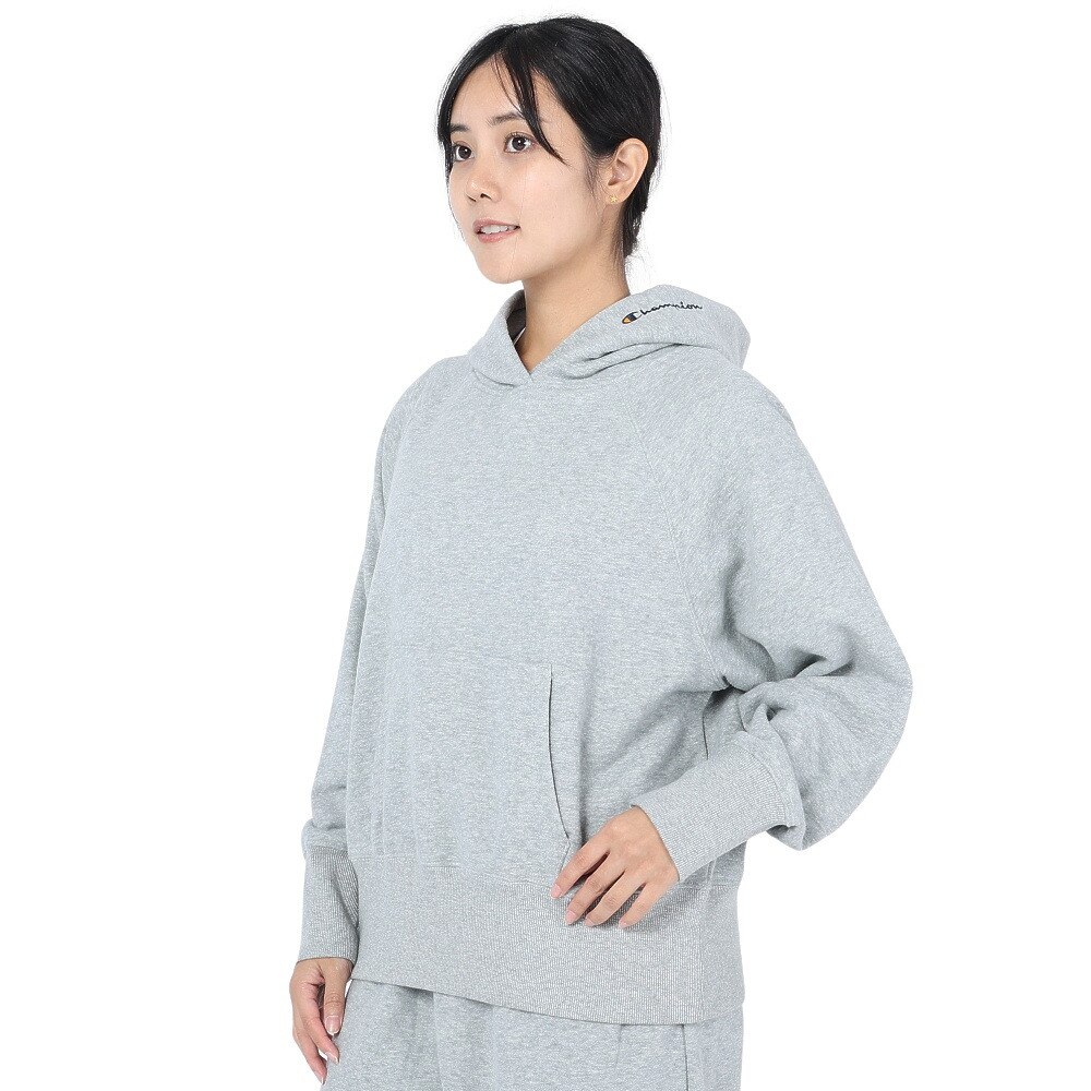 チャンピオン-ヘリテイジ（CHAMPION-HERITAGE）（レディース）フーデッドスウェットシャツ 23FW CW-Y104 060