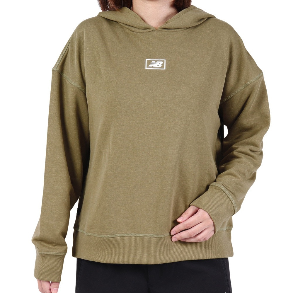 ニューバランス（new balance）（レディース）パーカー レディース Essentials French Terry フーディー WT33512CGN
