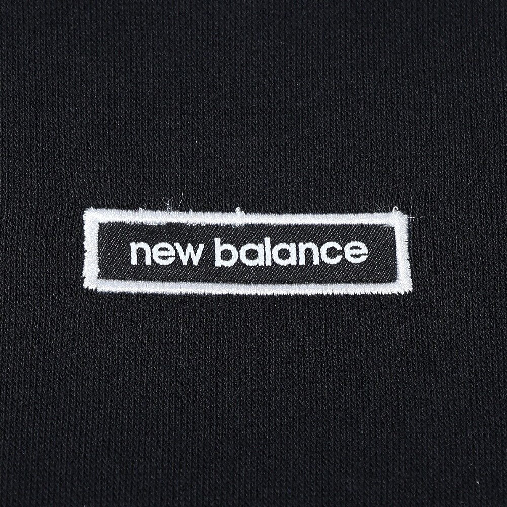 ニューバランス（new balance）（レディース）Essentials オーバーサイズ 裏起毛フリースフーディー WT33518BK