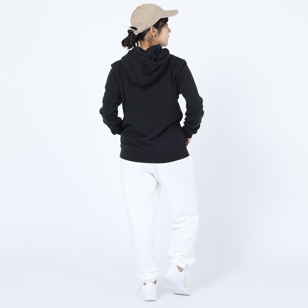 ナイキ（NIKE）（レディース）スポーツウェア クラブフリース ファンネルネック パーカー DQ5416-010
