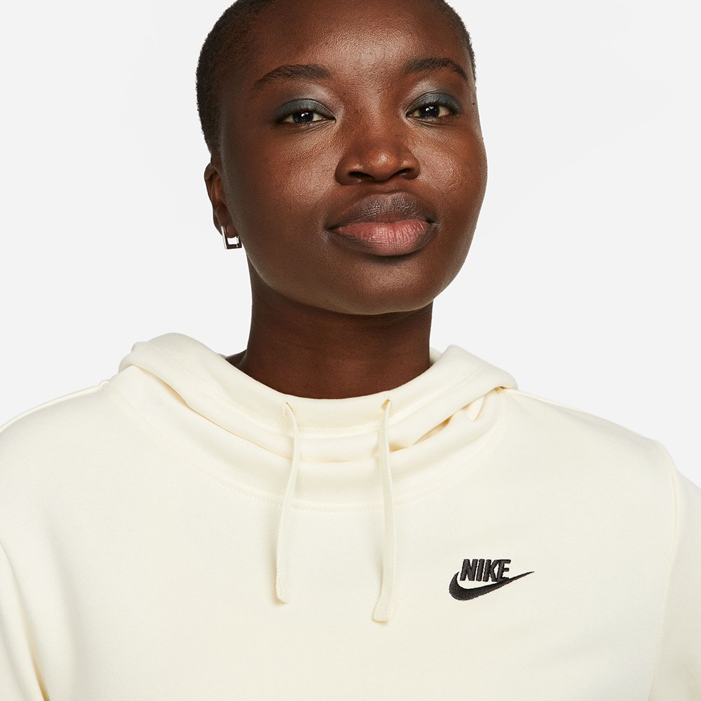 ナイキ（NIKE）（レディース）スポーツウェア クラブ フリース ファンネルネック パーカー DQ5416-113