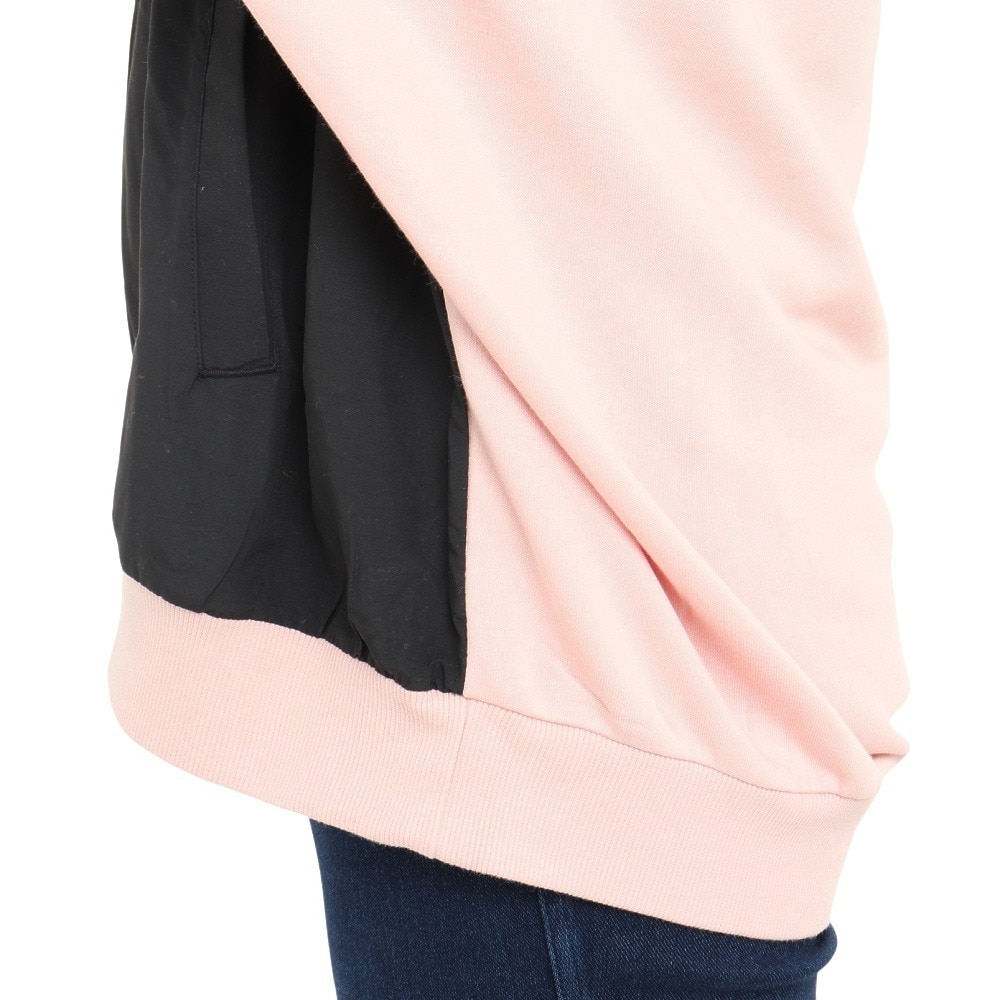プーマ（PUMA）（レディース）ファブリック ミックス フーディー スウェット 674959 01 BLK