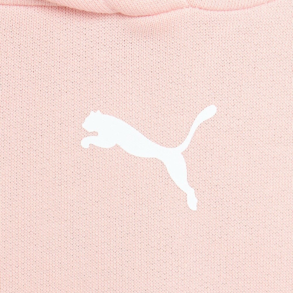 プーマ（PUMA）（レディース）ファブリック ミックス フーディー スウェット 674959 01 BLK