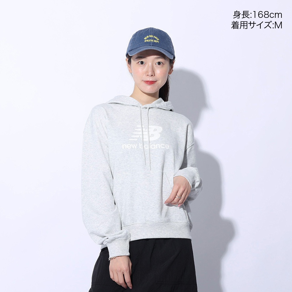 ニューバランス（new balance）（レディース）Stacked ロゴ フーディー WT41504AHH