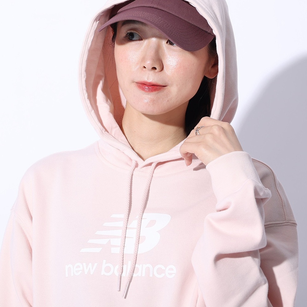 ニューバランス（new balance）（レディース）Stacked ロゴ フーディー WT41504OUK