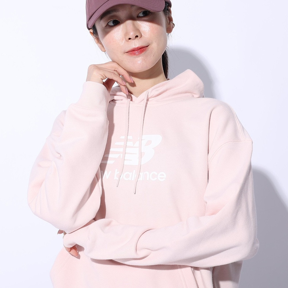 ニューバランス（new balance）（レディース）Stacked ロゴ フーディー WT41504OUK