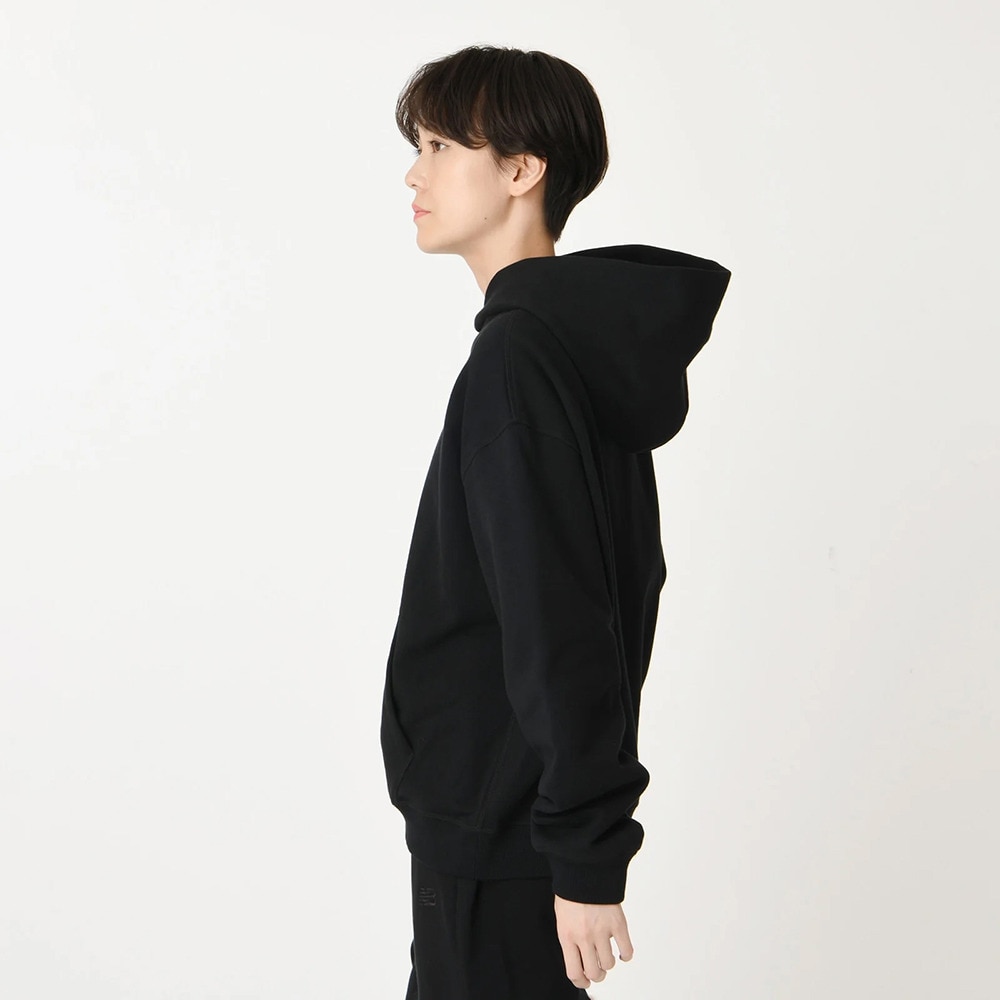 ニューバランス（new balance）（レディース）Athletics スウェットフーディ WT41537BK