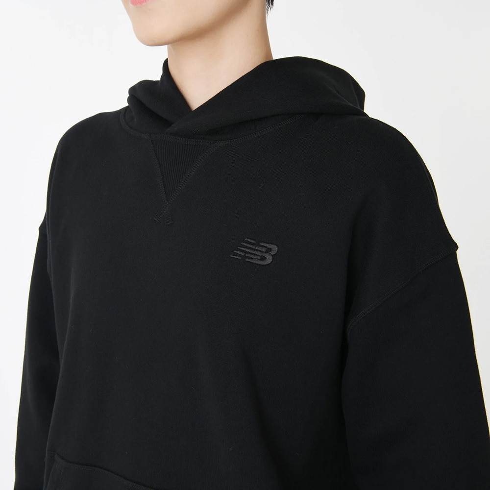 ニューバランス（new balance）（レディース）Athletics スウェットフーディ WT41537BK