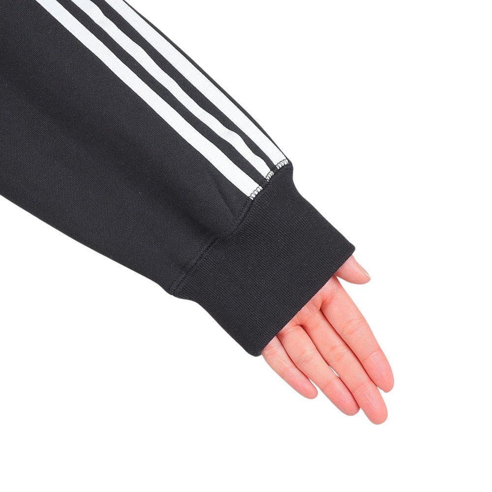アディダス（adidas）（レディース）エッセンシャルズ プラス スリーストライプス フレンチテリーパーカー KVF82-JF1406